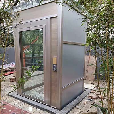 Outdoor Home Elevator Hydraulic with shaft for 2 floors/3 floors/4 floors